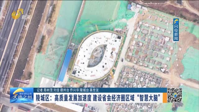陵城区：高质量发展加速度 建设省会经济圈区域“智慧大脑”