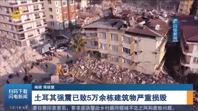 土耳其强震已致5万余栋建筑物严重损毁