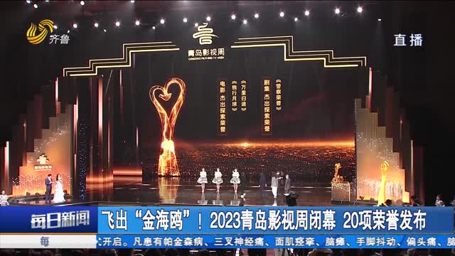 飞出“金海鸥”！2023青岛影视周闭幕 20项荣誉发布
