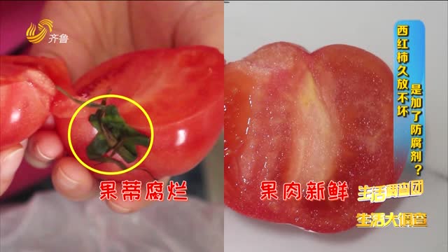 2023年04月27日《生活大调查》：西红柿久放不坏 是加了防腐剂？