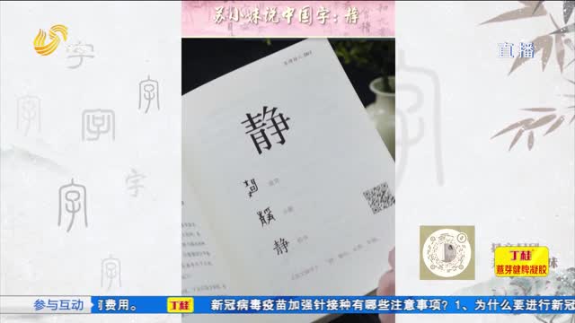 苏小妹说中国字：静