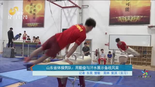 山东省体操男队：用勤奋与汗水展示备战风采