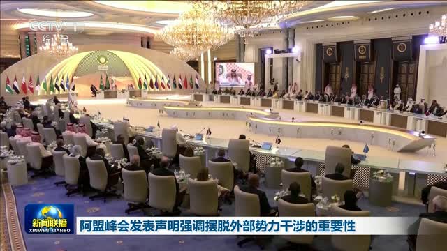 阿盟峰会发表声明强调摆脱外部势力干涉的重要性