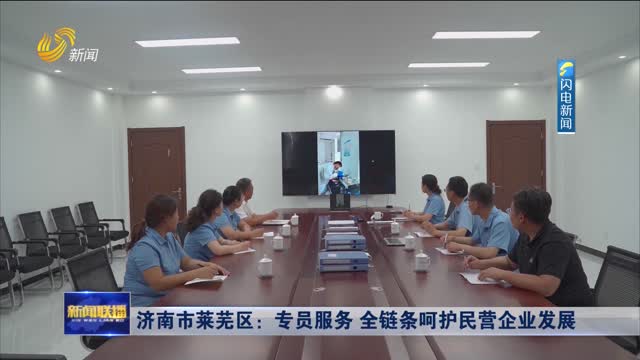 济南市莱芜区：专员服务 全链条呵护民营企业发展