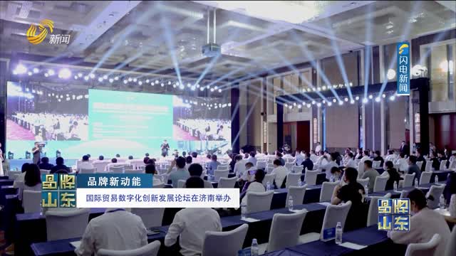【品牌新动能】国际贸易数字化创新发展论坛在济南举办