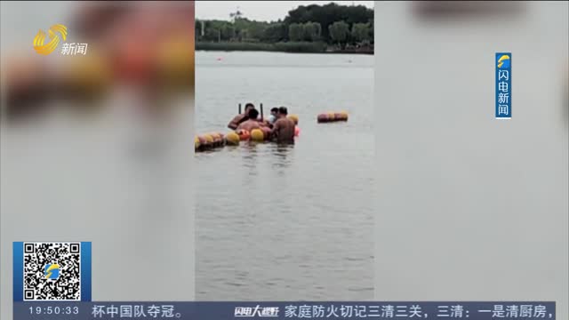 【新时代美德山东】阳谷：女子湖中溺水 多位游泳爱好者集体救人