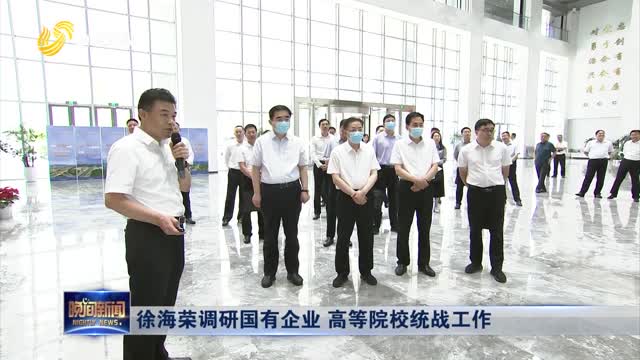 徐海荣调研国有企业 高等院校统战工作