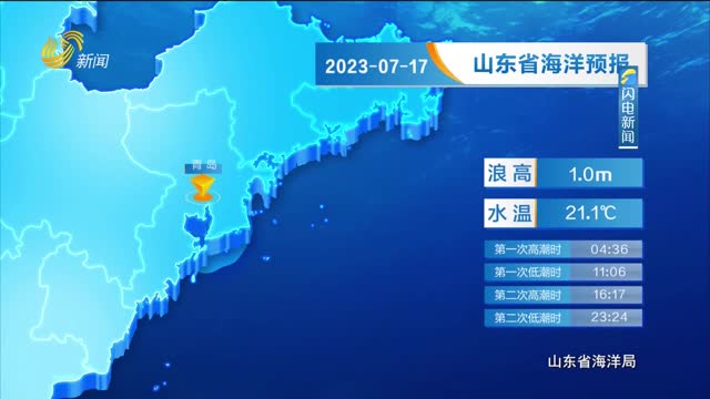 2023年07月16日《山東省海洋預報》