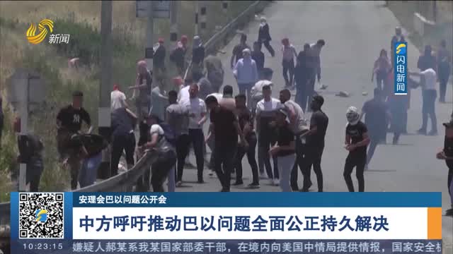 【安理会巴以问题公开会】中方呼吁推动巴以问题全面公正持久解决