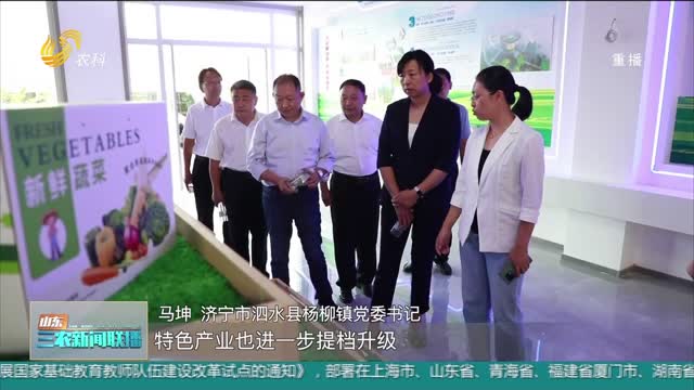【三农信息快递】泗水县杨柳镇国家级新型城镇化标准化试点项目启动