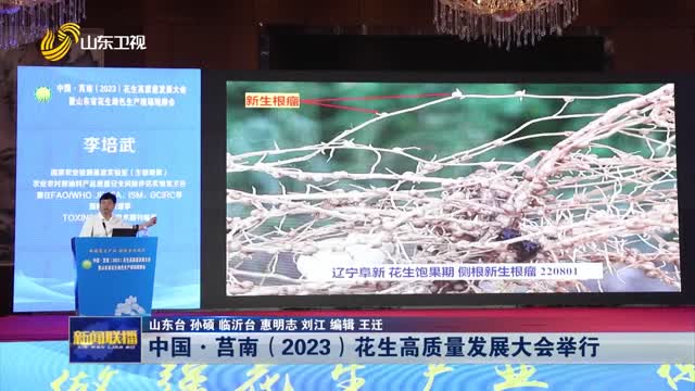 中国·莒南（2023）花生高质量发展大会举行