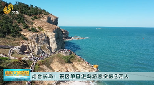 烟台长岛：景区单日进岛游客突破3万人