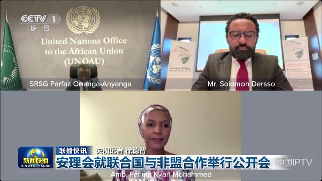【联播快讯】安理会就联合国与非盟合作举行公开会