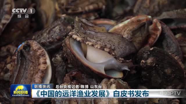 【联播快讯】《中国的远洋渔业发展》白皮书发布