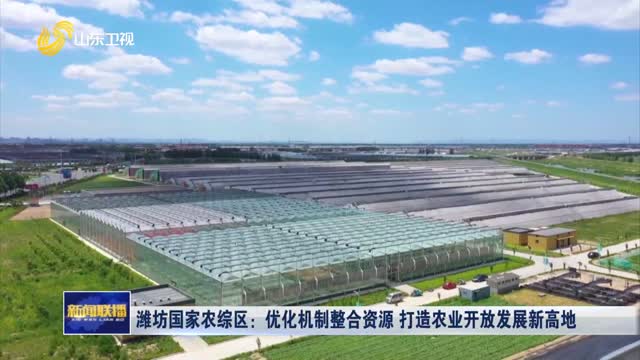 潍坊国家农综区：优化机制整合资源 打造农业开放发展新高地