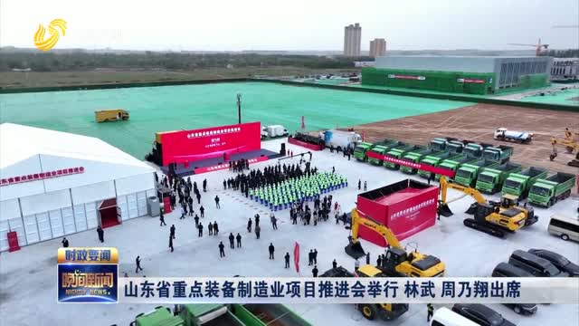 山东省重点装备制造业项目推进会举行 林武 周乃翔出席