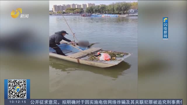 【第一现场】滕州：六旬河道保洁员勇救落水男子