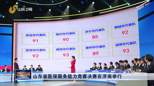 山东省医保服务能力竞赛决赛在济南举行