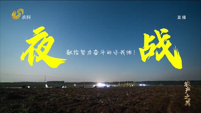 【农产之美】夜战