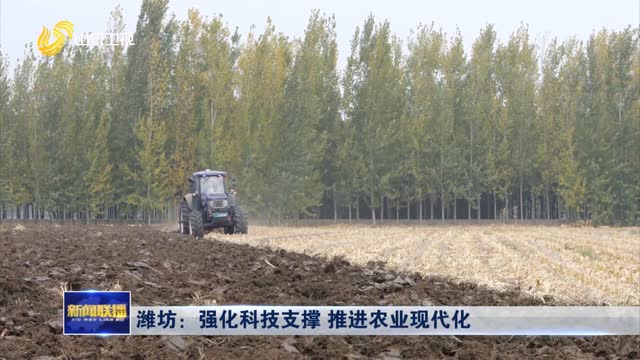 潍坊：强化科技支撑 推进农业现代化