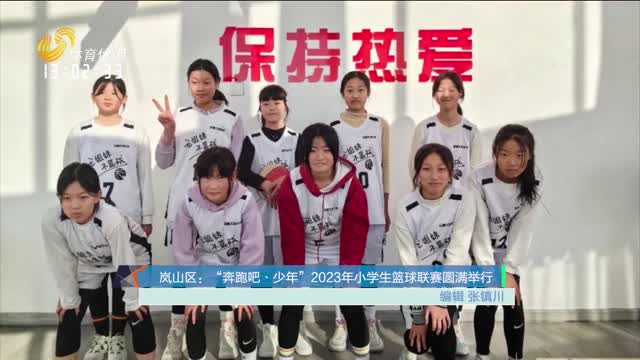 岚山区：“奔跑吧·少年”2023年小学生篮球联赛圆满举行