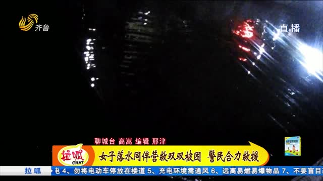聊城茌平：女子意外落水 警民合力救援