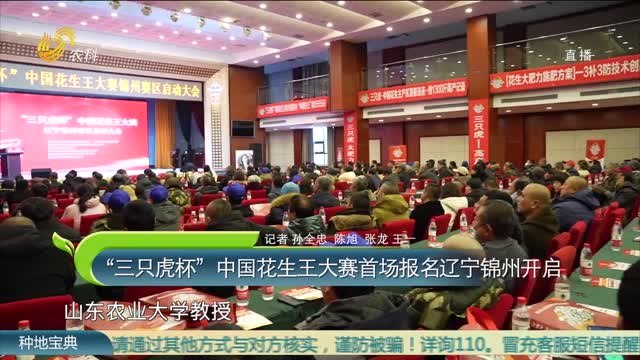 “三只虎杯”中国花生王大赛首场报名辽宁锦州开启