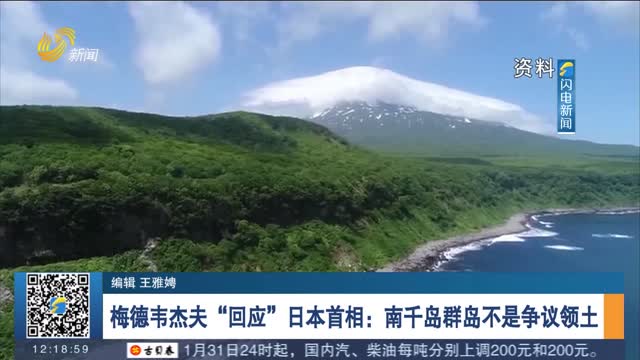 梅德韦杰夫“回应”日本首相：南千岛群岛不是争议领土