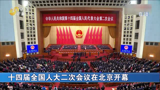十四届全国人大二次会议在北京开幕