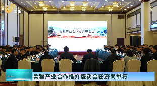 鲁疆产业合作推介座谈会在济南举行
