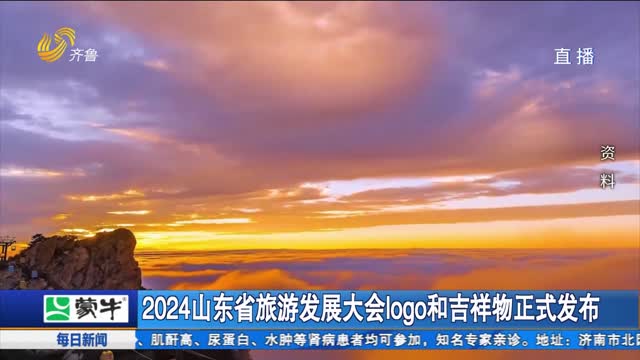 2024山东省旅游发展大会logo和吉祥物正式发布