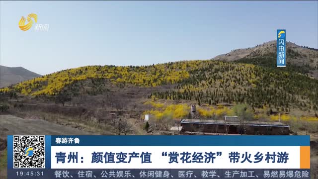 【春游齐鲁】青州：颜值变产值 “赏花经济”带火乡村游