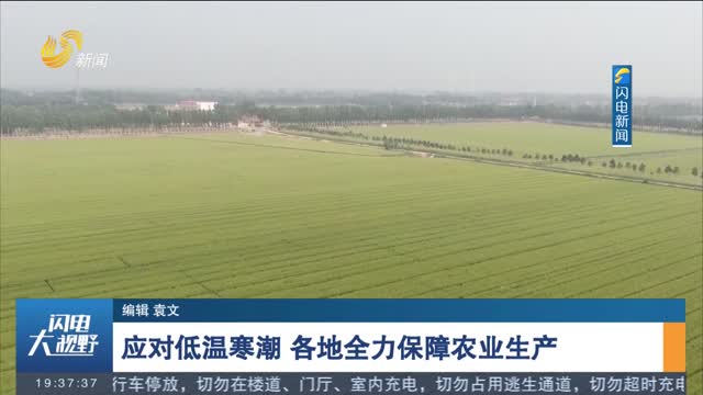 应对低温寒潮 各地全力保障农业生产