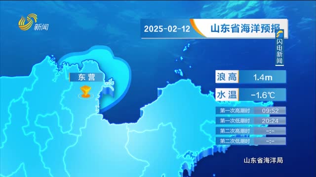 2025年02月12日《山东省海洋预报》