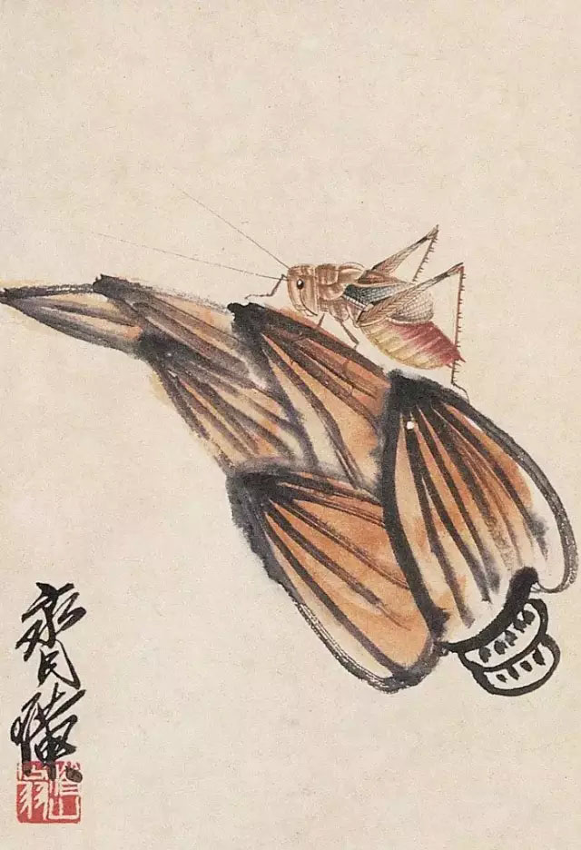 齐白石虫草小品经典全集
