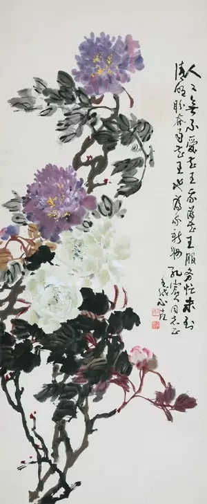 王小古牡丹画欣赏