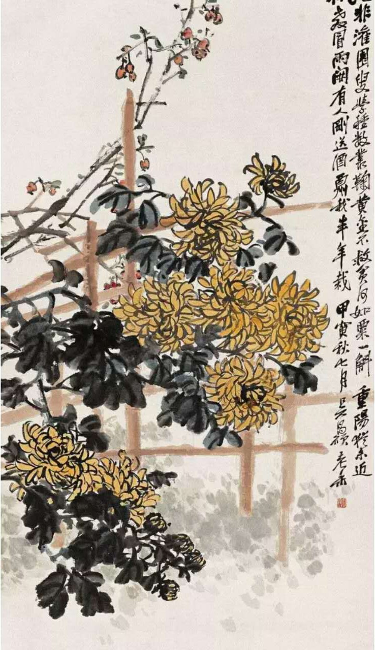 早年师从淄博工笔画家郭玉莲老师,2005年后深受国画名师徐湛老师启发