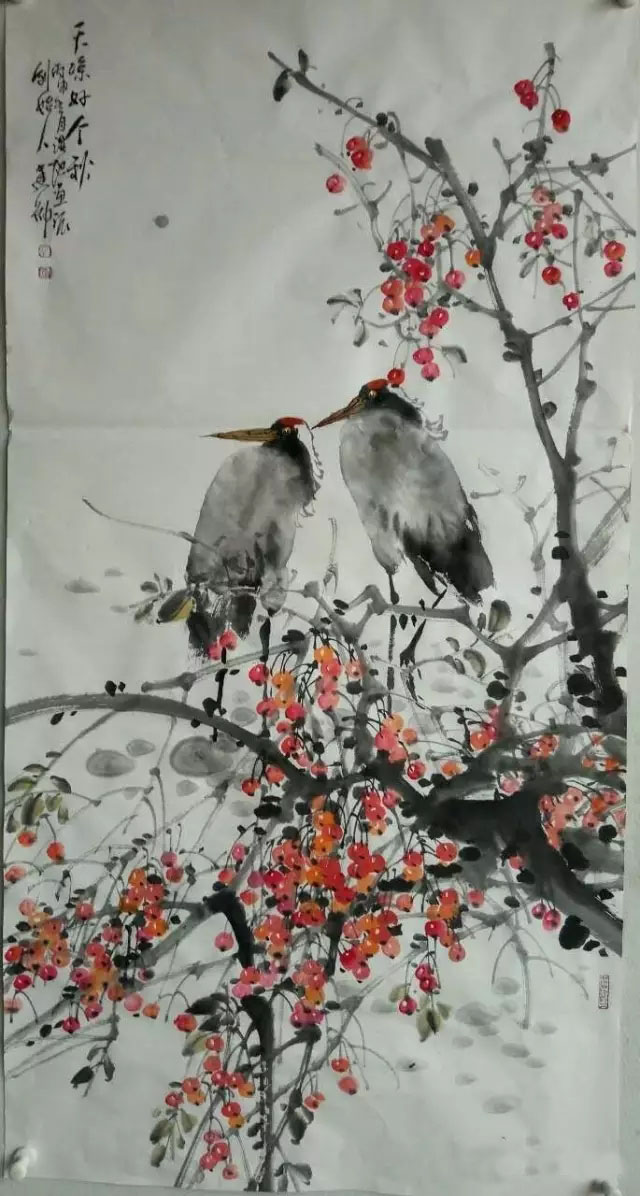 鹤舞九天迎新春——石建勋中国画作品展