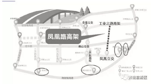 济南拟建小三环!凤凰路或再修一条高架桥!