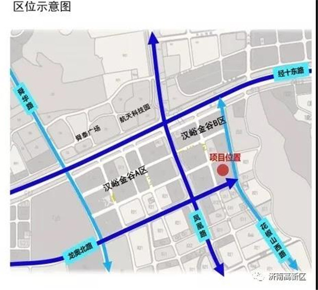 高新要闻 汉峪金谷分为a,b两个区,其中凤凰路以西为a区,分布着39座