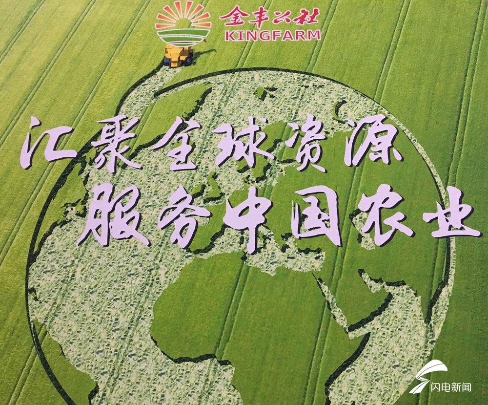 让世界为你种田 中国首家现代农业合作服务平台金丰公社成立