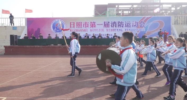 十萬火急、偃旗息鼓！日照首屆消防員運動會38隊伍激烈角逐