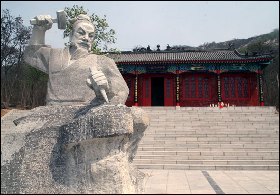 感受春的气息不妨去滕州墨子湿地公园范蠡西施风情园走走