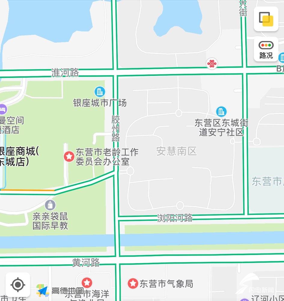 东营东城小区地图图片