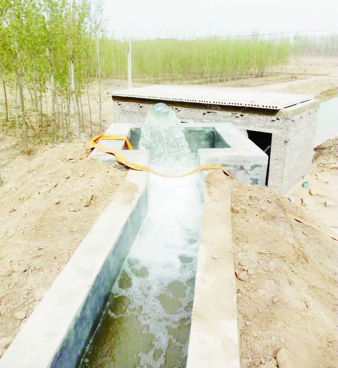 德城区黄河涯镇建设5000亩农业综合开发高标准农田