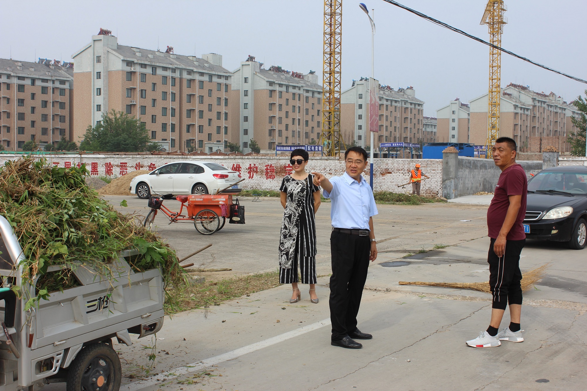 曲阜市书院街道整治环境卫生提升创文水平