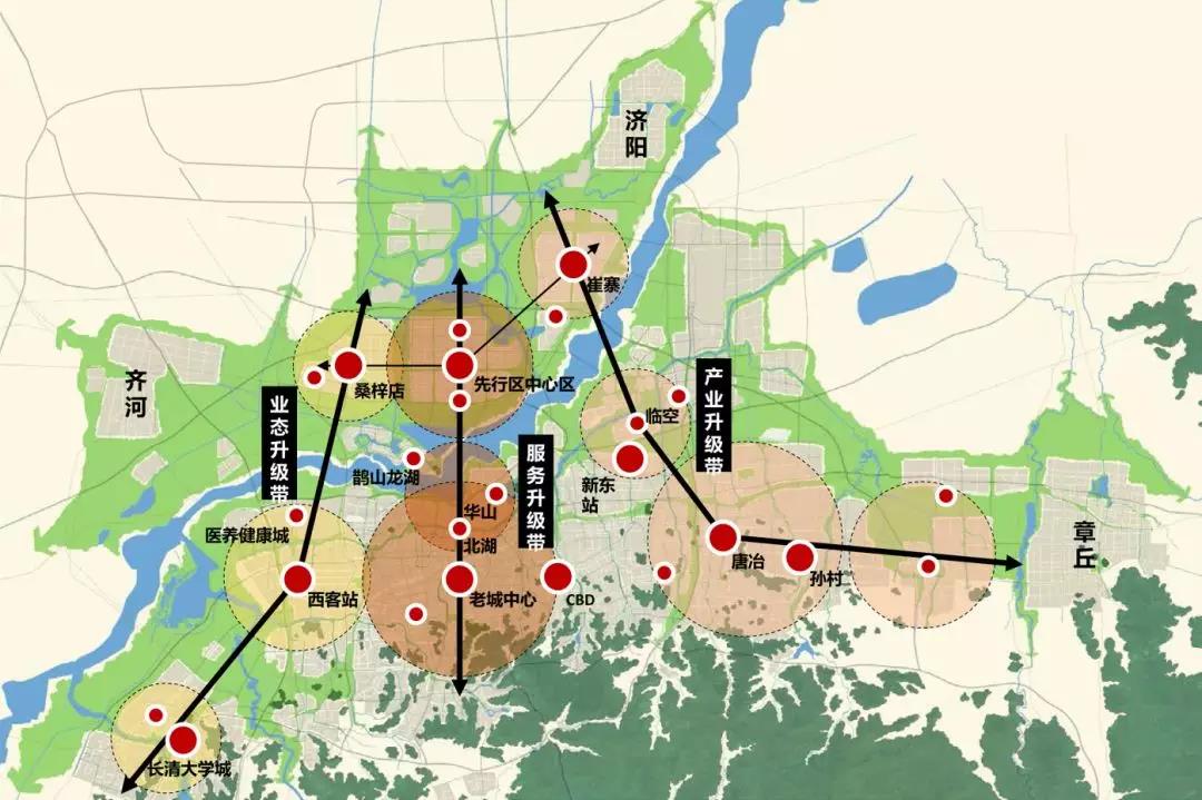 濟南先行區引爆區徵地每畝補償7萬4未來要建成這樣