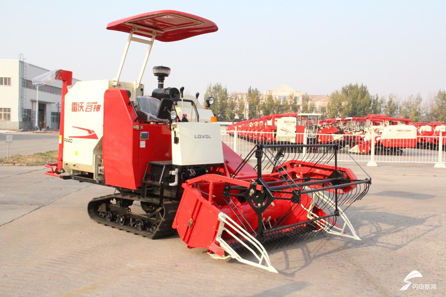 雷沃谷神ra系列轻量化水稻机全新上市