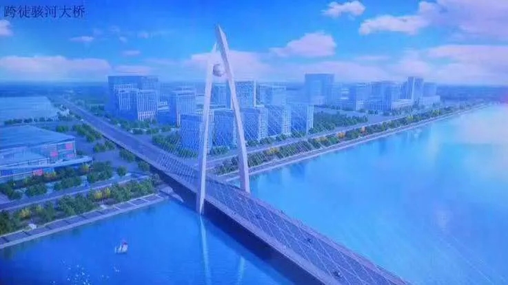 聊城中华路大桥规划图图片