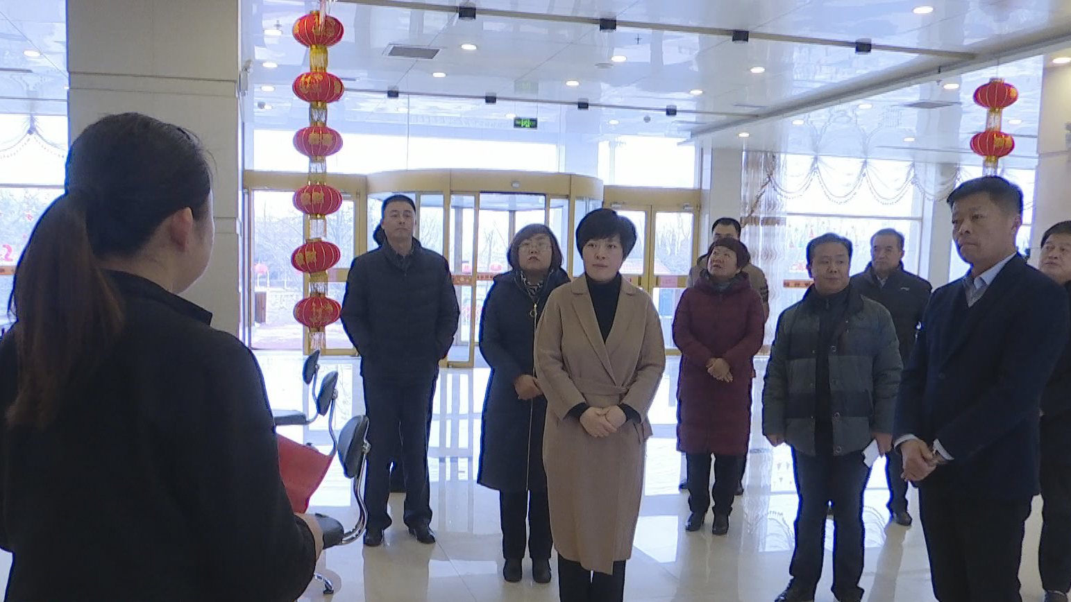 袁俊英调研滨城区民生建设工作